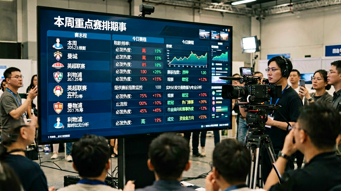 本周重点赛事排期表